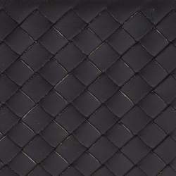 Bottega Veneta Dark Brown Intrecciato Leather Bifold Wallet