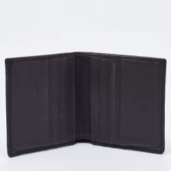 Bottega Veneta Dark Brown Intrecciato Leather Bifold Wallet
