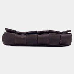 Bottega Veneta Brown Fabric Cassette Bag