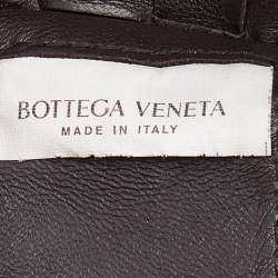 Pre Owned Bottega Veneta Choco Brown Intrecciato Leather Medium Sardine Hobo