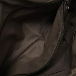 Bottega Veneta Green Intrecciato Leather Double Pocket Messenger Bag