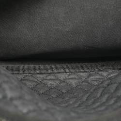 Bottega Veneta Black Intrecciato Leather Carry On Briefcase