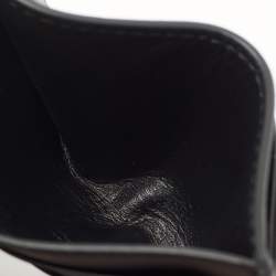Bottega Veneta Black Intrecciato Leather Card Holder