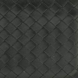 Pre Owned Bottega Veneta Dark Green Intrecciato Leather Bifold Wallet