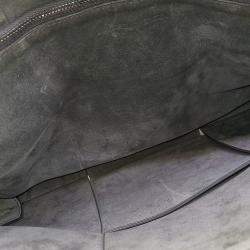 Pre Owned حقيبة كلتش شبكة جلد رمادية بوتيغا فينيتا