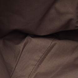 Pre Owned Bottega Veneta Blue Intrecciato Leather Messenger Bag