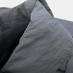 مملوكة مسبقًا Bottega Veneta Padded Tech Cassette Shoulder Bag Gray Nylon