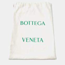 Pre Owned Bottega Veneta Intrecciato Cassette Cross Body Bag Black Calf Leather Size Mini