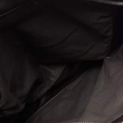 Bottega Veneta Dark Brown Intrecciato Leather Grommet Strap Messenger Bag