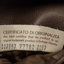 Pre Owned Bottega Veneta Brown Intrecciato Leather Bifold Wallet