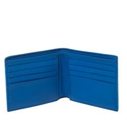 Pre Owned Bottega Veneta Black Intrecciato Leather Bifold Wallet