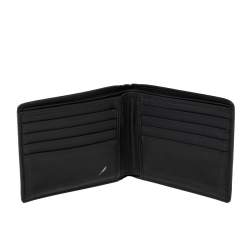 Bottega Veneta Midnight Blue Lizard Bifold Wallet