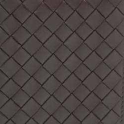 Pre Owned Bottega Veneta Grey Intrecciato Leather Card Holder