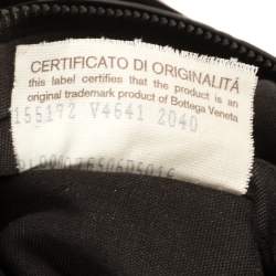 Pre Owned Bottega Veneta Dark Brown Intrecciato Leather Briefcase