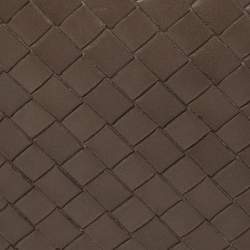 Pre Owned Bottega Veneta Beige Intrecciato Leather Bifold Wallet