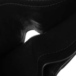 Pre Owned Bottega Veneta Black Intrecciato Leather Bifold Wallet