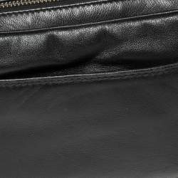 Pre Owned Bottega Veneta Black Leather Belt Bag