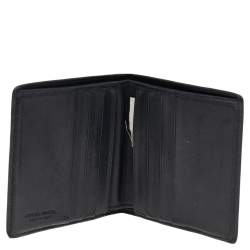 Pre Owned Bottega Veneta Yellow Stingray Bifold Wallet