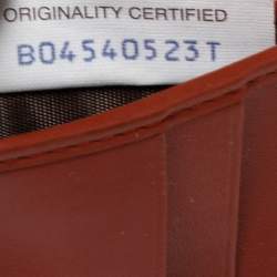 Pre Owned Bottega Veneta Brown Intrecciato Leather Card Holder