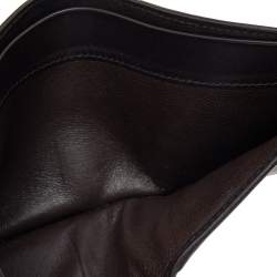 Pre Owned Bottega Veneta Brown Intrecciato Leather Bifold Wallet