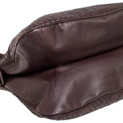 Bottega Veneta Dark Brown Intrecciato Leather Double Compartment Briefcase