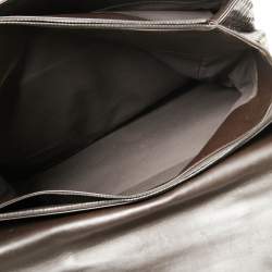 Pre Owned Bottega Veneta Brown Intrecciato Leather Briefcase