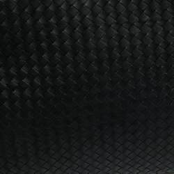 Bottega Veneta Black Intrecciato Leather Wristlet Clutch