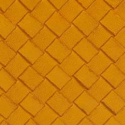 Bottega Veneta Mustard Intrecciato Leather Bifold Wallet