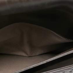 Pre Owned Bottega Veneta Choco Brown Intrecciato Leather Briefcase