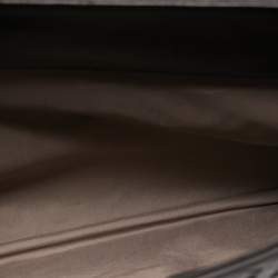 Pre Owned Bottega Veneta Choco Brown Intrecciato Leather Briefcase