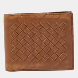 BOTTEGA VENETA Intrecciato Leather Cardholder for Men