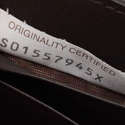 Bottega Veneta Dark Brown Intrecciato Leather Bill Clip Wallet
