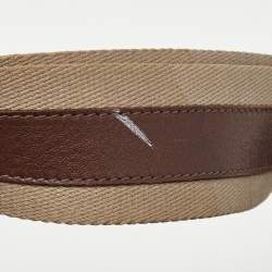 Pre Owned Bottega Veneta Brown Intrecciato Leather Messenger Bag