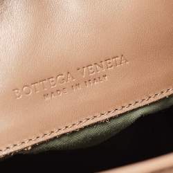Bottega Veneta Brown Intrecciato Leather Slim Messenger Bag   