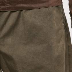 Bottega Veneta Brown Silk/Cotton Jacket and Pants Set L