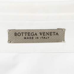 Bottega Veneta White Cotton Button Front Shirt M