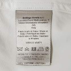 Bottega Veneta White Cotton Button Front Shirt M