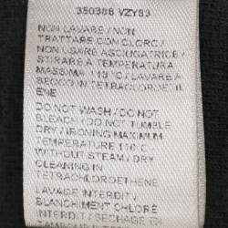 Bottega Veneta Grey Wool and Nylon Front Zip Jacket XXL