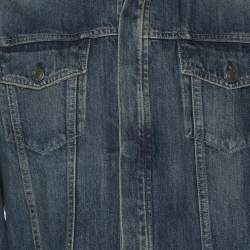 Bottega Veneta Blue Denim Button Front Jacket M