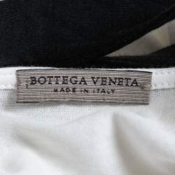 Pre Owned Bottega Veneta Cream Cotton Short Sleeve T-Shirt M