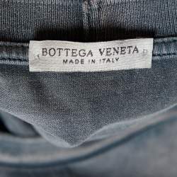 Pre Owned Bottega Veneta Grey Faded Cotton Knit Crewneck T-Shirt XL