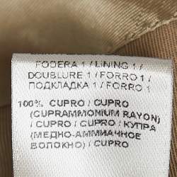 Pre Owned Bottega Veneta Beige Wool Tailored Suit XL/L