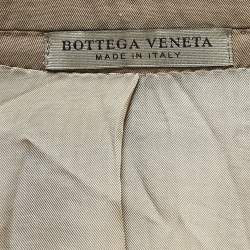 Pre Owned Bottega Veneta Beige Wool Tailored Suit XL/L