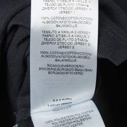 Bottega Veneta Grey Cotton Crew Neck T-Shirt L