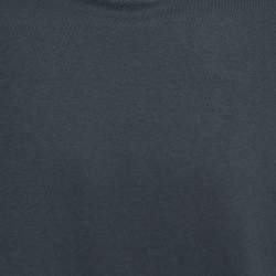 Bottega Veneta Grey Cotton Crew Neck T-Shirt L