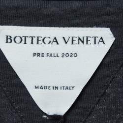 Bottega Veneta Grey Cotton Crew Neck T-Shirt L