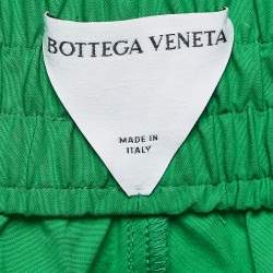 Bottega Veneta Green Cotton Bermuda Shorts M
