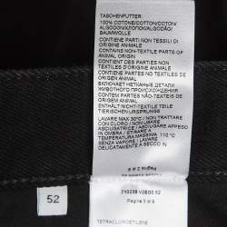 Bottega Veneta Black Denim Jeans XL Waist 36"