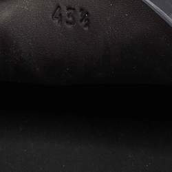 Pre Owned Bottega Veneta Navy Blue Intrecciato Leather Douglas Loafers Size 43.5