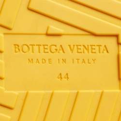 Bottega Veneta Orange Rubber Slides Size 44